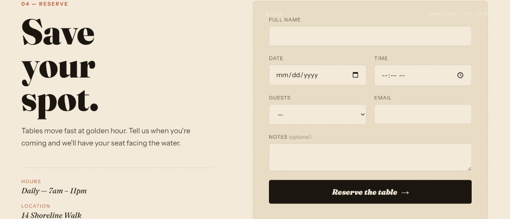 Reserve